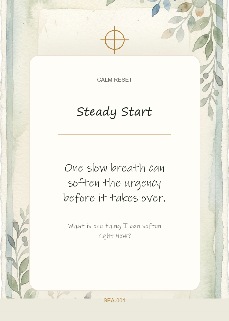 Sample Printable Anxiety Relief Cards