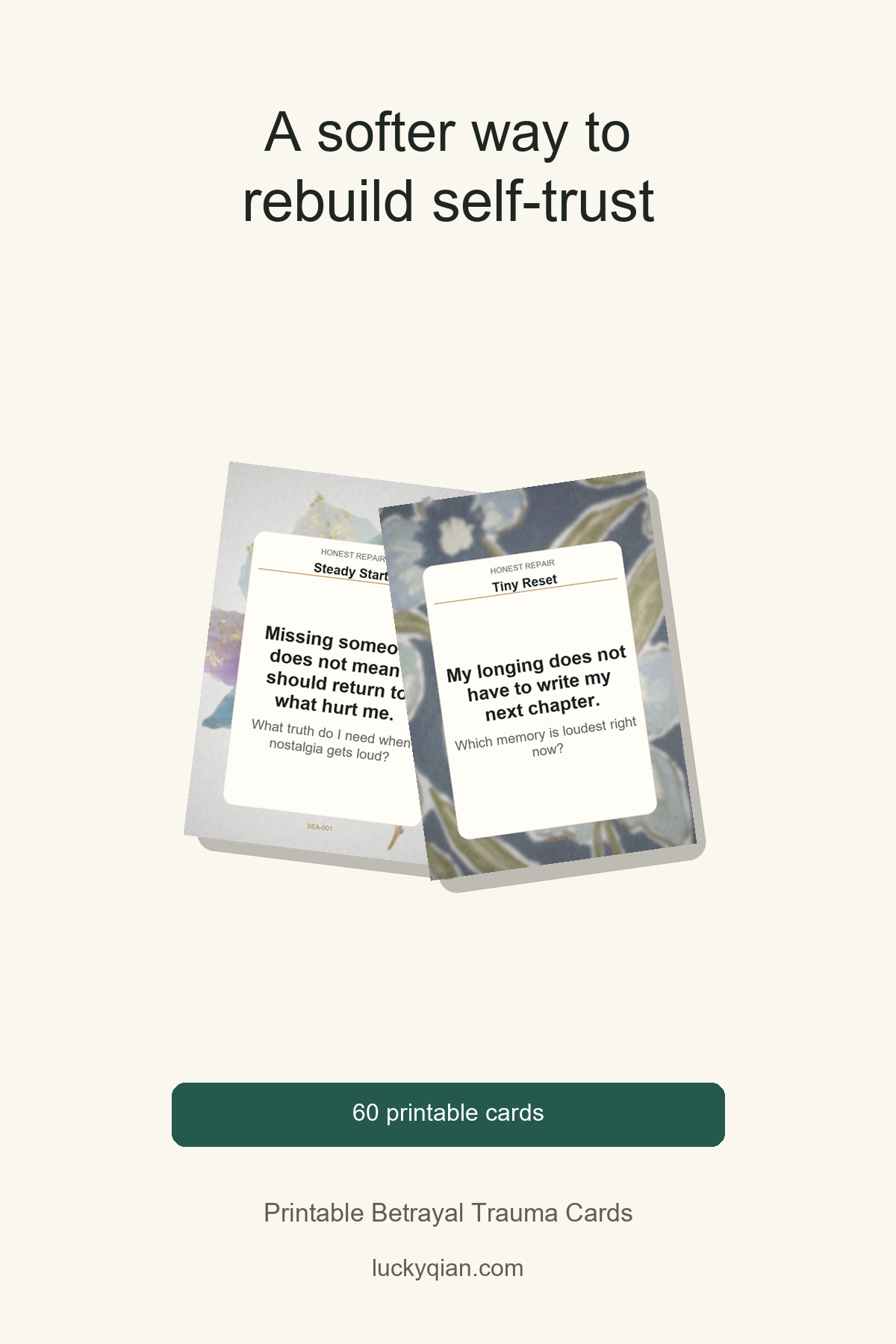 Printable Betrayal Trauma Cards pin preview
