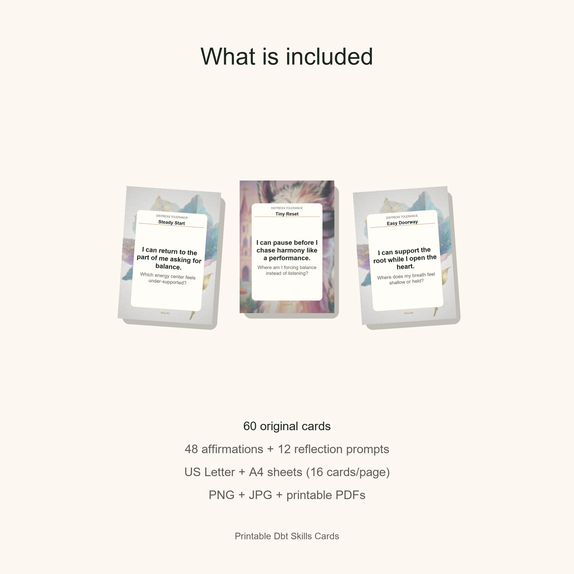 Printable Dbt Skills Cards gallery preview