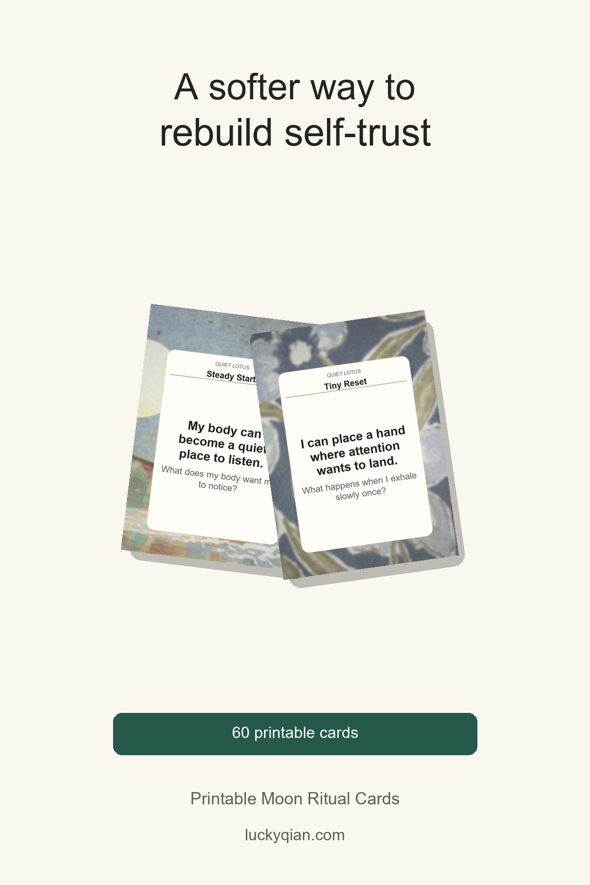 Printable Moon Ritual Cards pin preview
