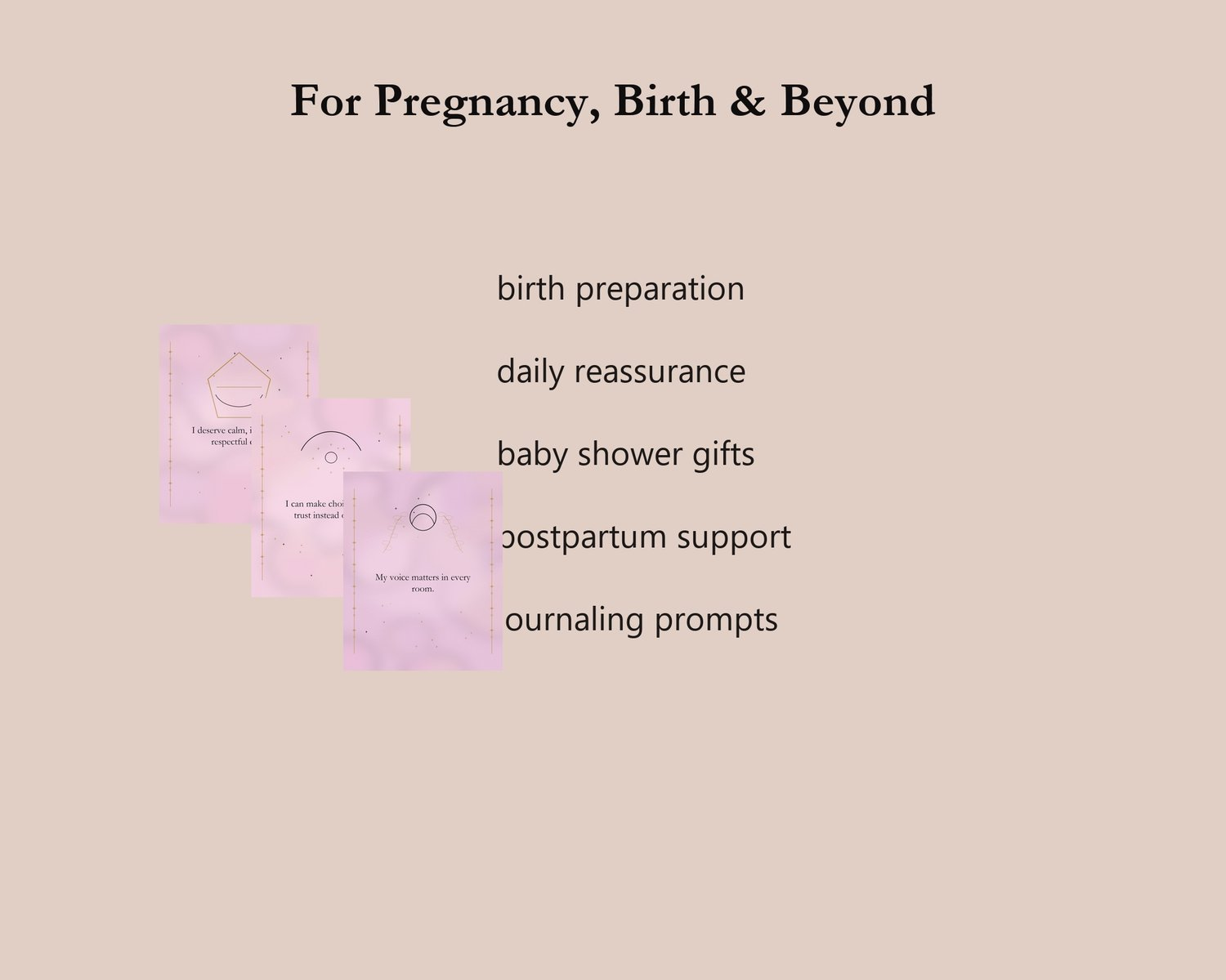 Pregnancy, Birth & Motherhood Cards | 96 Printab preview