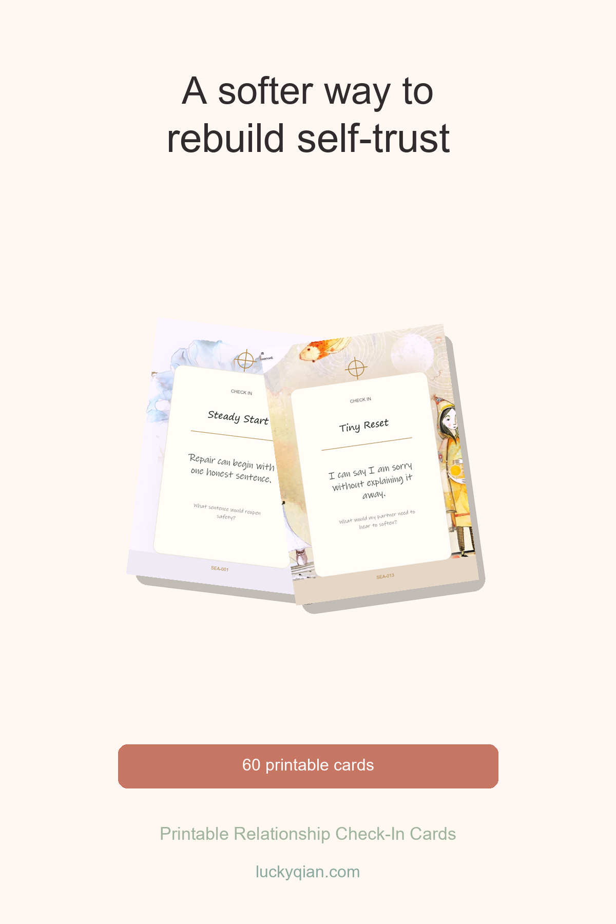 Printable Relationship Check-In Cards pin preview