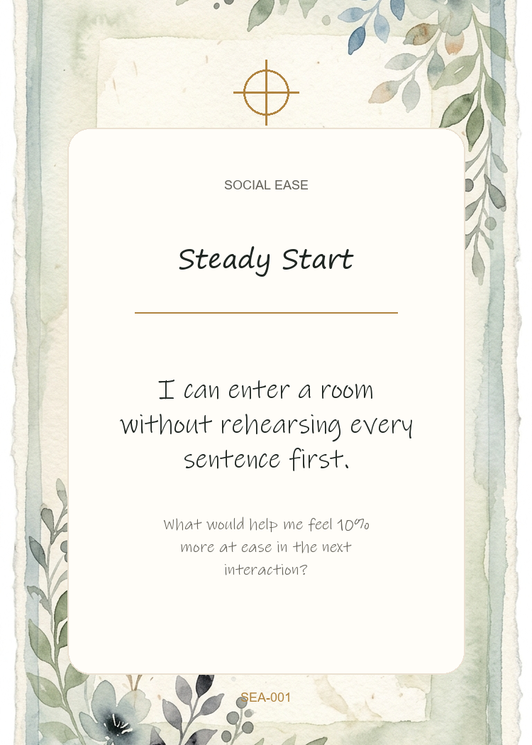 Sample Printable Social Anxiety Cards