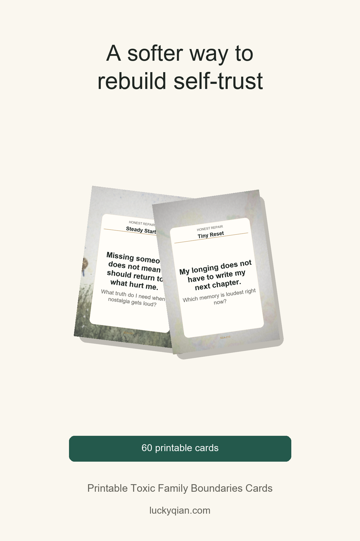 Printable Toxic Family Boundaries Cards pin preview